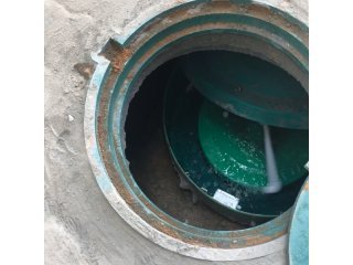 Монтаж автономной канализации (станции био очистки) Альта био в бетонные кольца